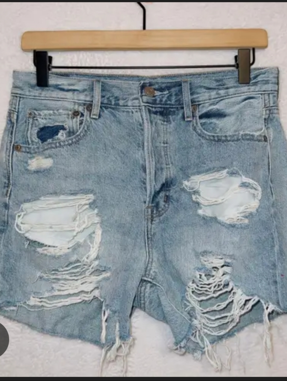 Women's American Eagle Outfitters '90s Boyfriend Distressed Shorts
